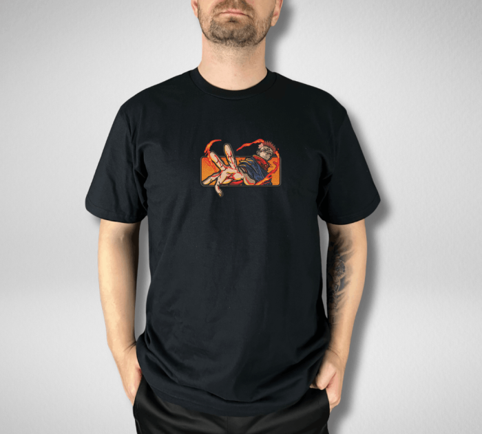 Cursed Throne – Tricou Anime Brodat [2]