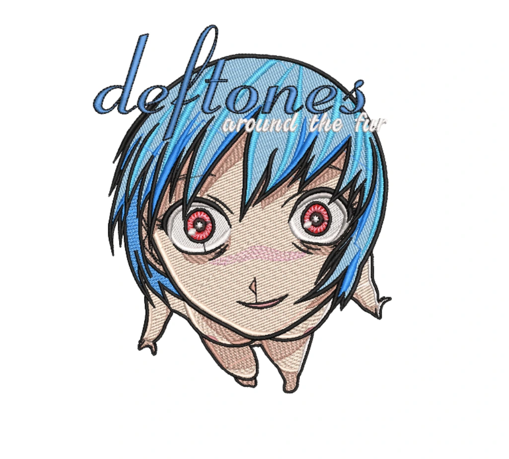 Digital Silence Hanorac Anime Brodat [5]