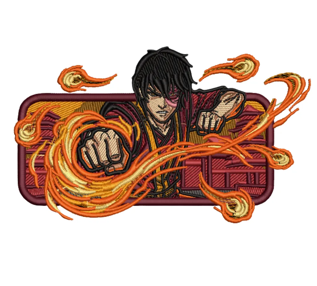 Forged By Fire - Tricou Anime Brodat [6]