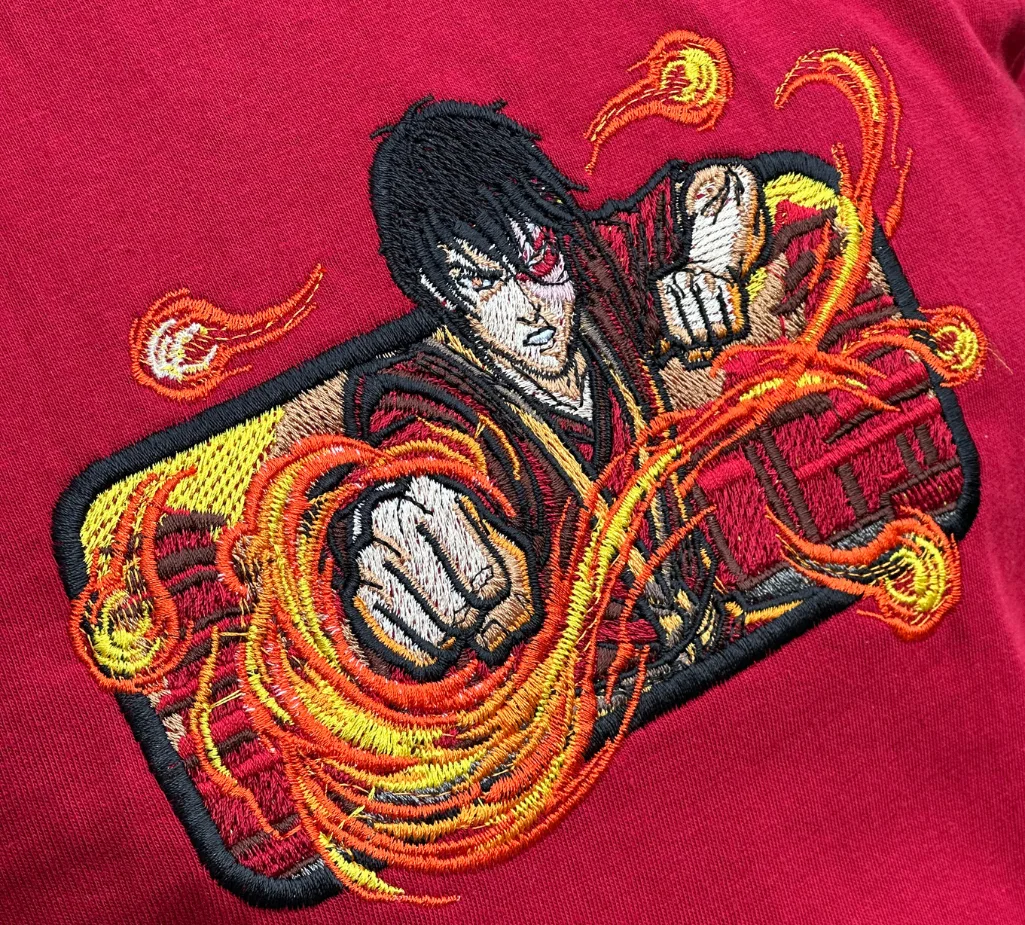 Forged By Fire - Tricou Anime Brodat [3]