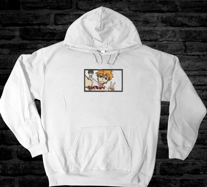 Hanorac Brodat Shoyo - Design Premium Haikyuu [2]