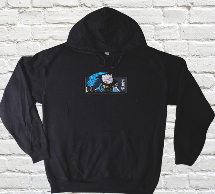 Hanorac Brodat GojoBlue - Design Premium JJK [1]