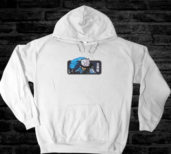 Hanorac Brodat GojoBlue - Design Premium JJK [2]