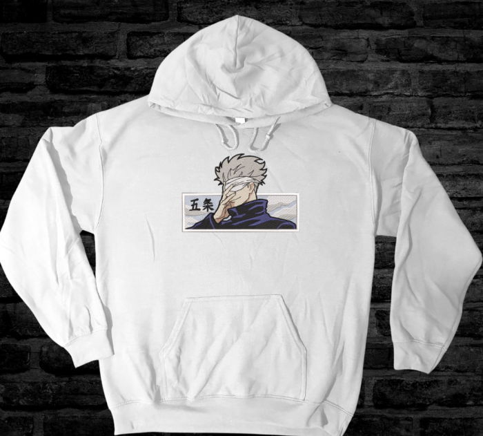 Hanorac Brodat GojoSatoru - Design Premium JJK [2]
