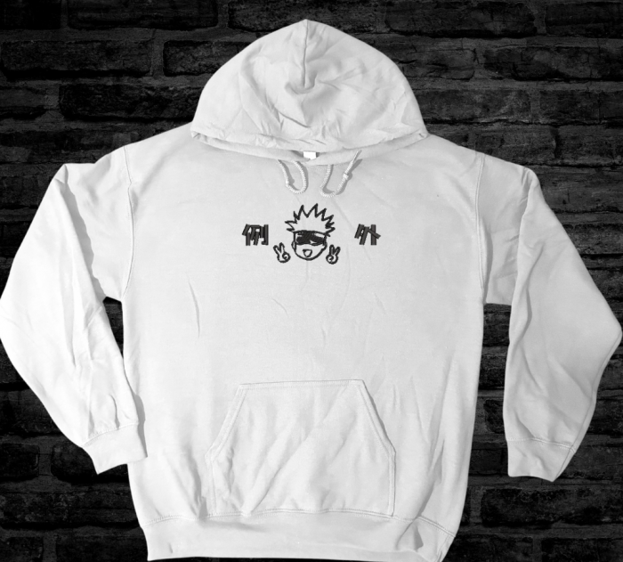 Hanorac Brodat GojoEmoji - Design Premium JJK [2]