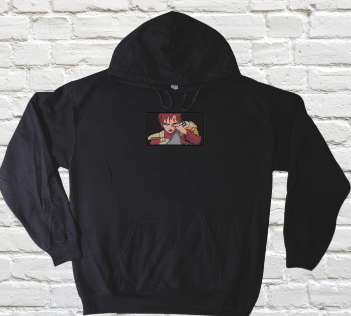 Hanorac Brodat Gaara - Design v2 Premium Naruto [1]