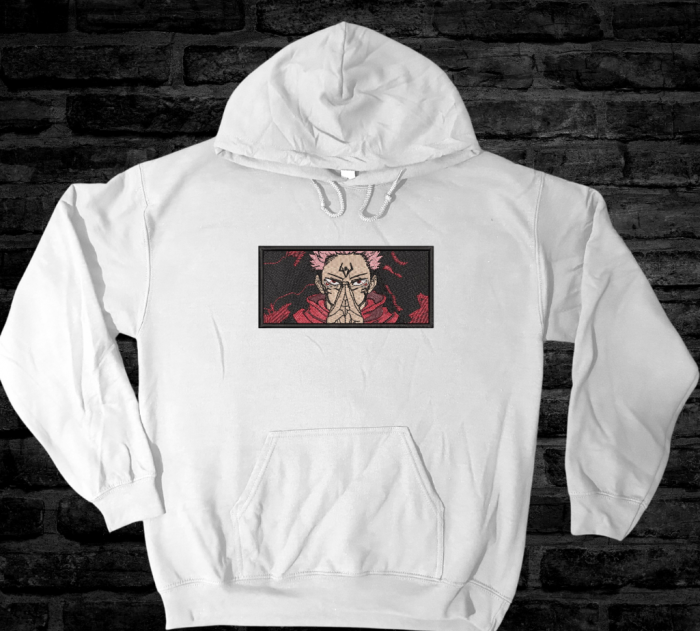 Hanorac Brodat Sukuna - Design Premium JJK [2]