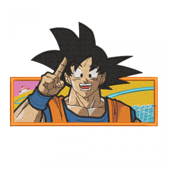 Hanorac Brodat Saiyan Happy Premium [5]