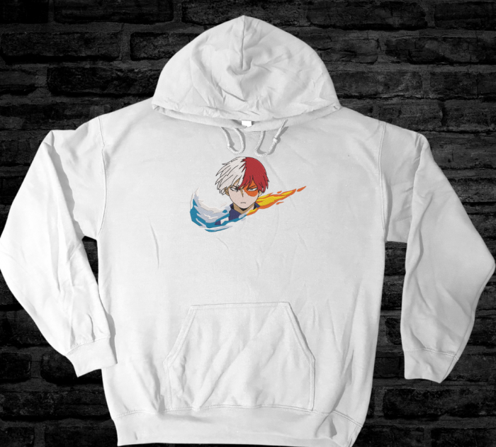 Hanorac Brodat Todoroki - Design Premium MyHeroAcademia [2]