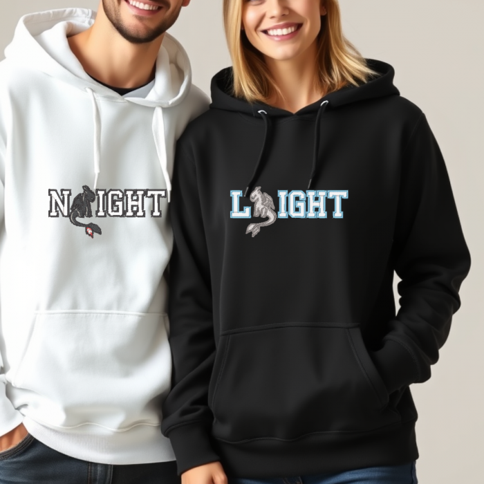 Set Cupluri Brodat Night si Light! [2]