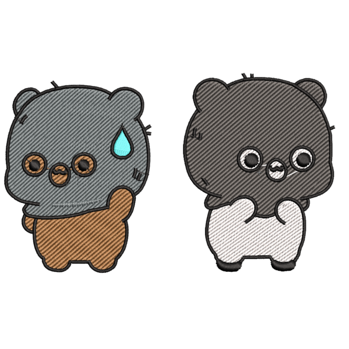 Partners in Crime – Set Cuplu Brodat [6]