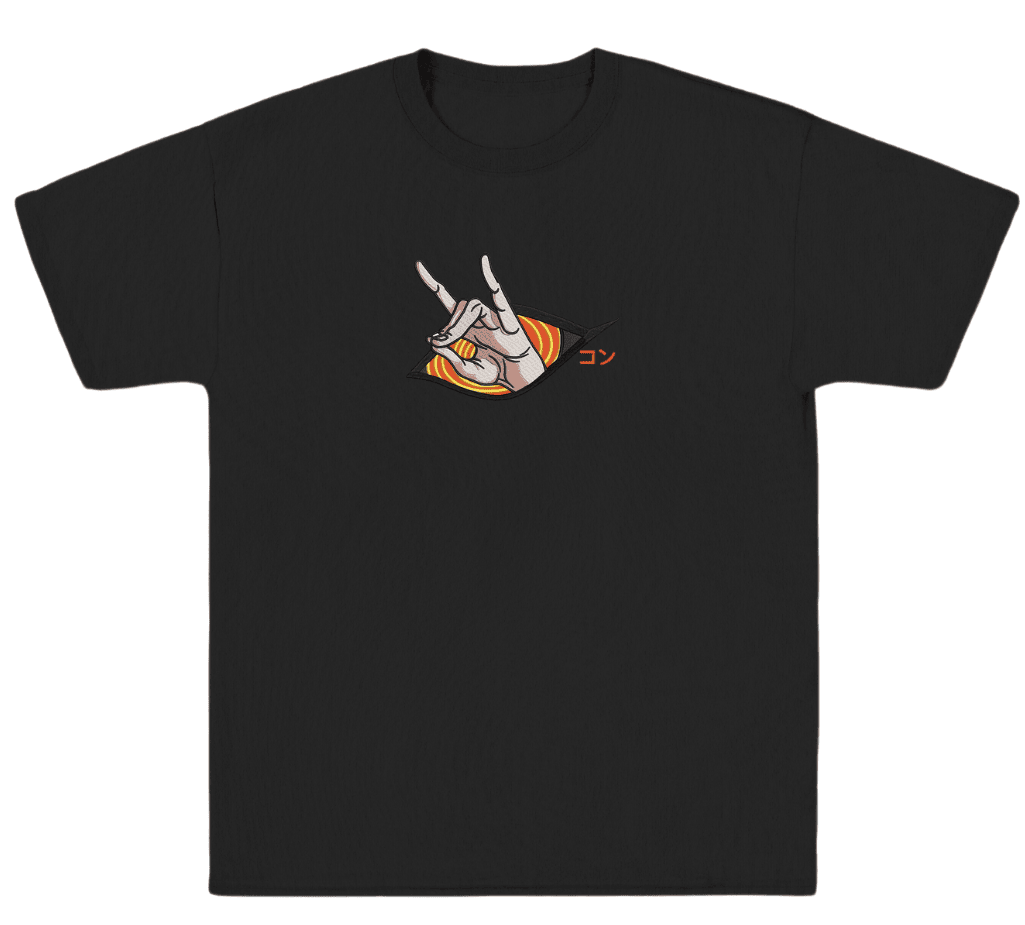 Tricou Brodat Contracted Hand Premium [1]