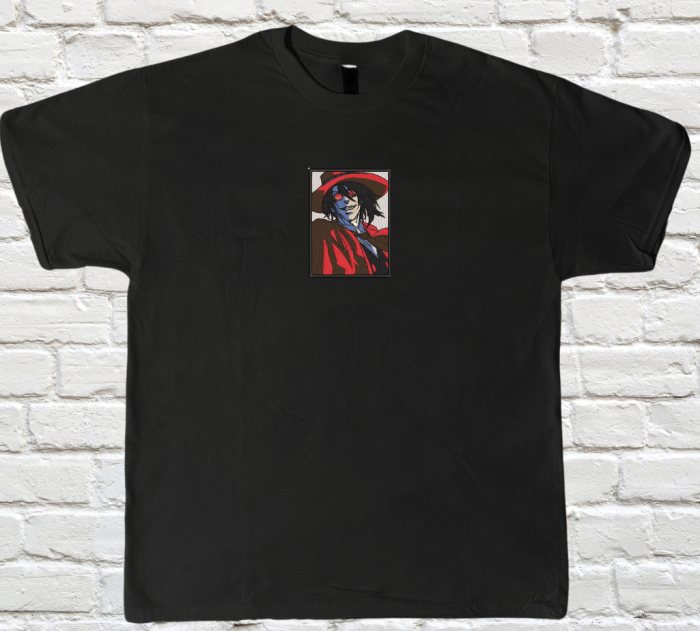Tricou Brodat AlucardSmile - Premium Hellsing [1]