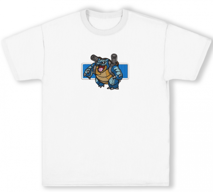Tricou Brodat - BLUE TANK [2]