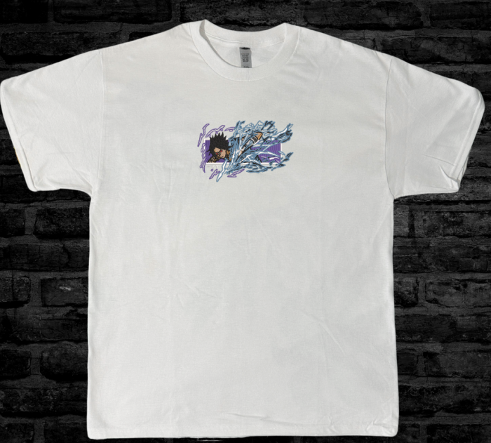 Tricou Brodat ChidoriSasuke - Premium Naruto [2]