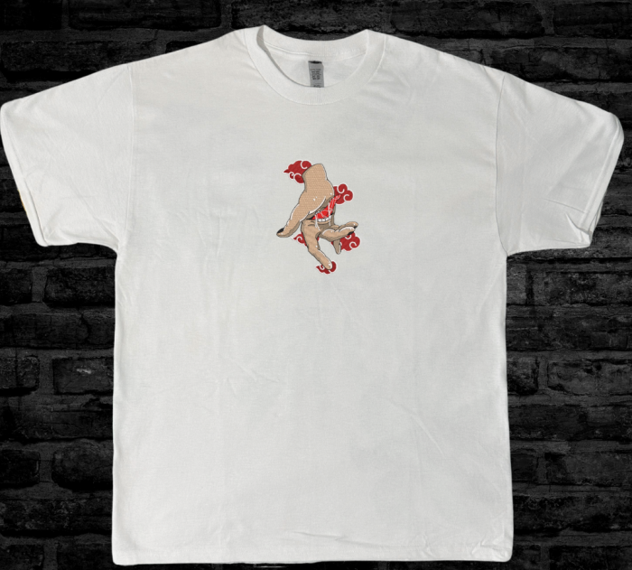 Tricou Brodat DeidaraHand - Premium Naruto [2]