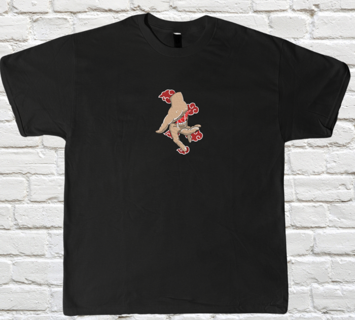 Tricou Brodat DeidaraHand - Premium Naruto [1]