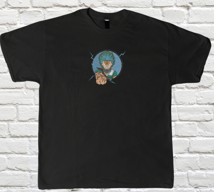Tricou Brodat Deku - Design Premium MyHeroAcademia [1]