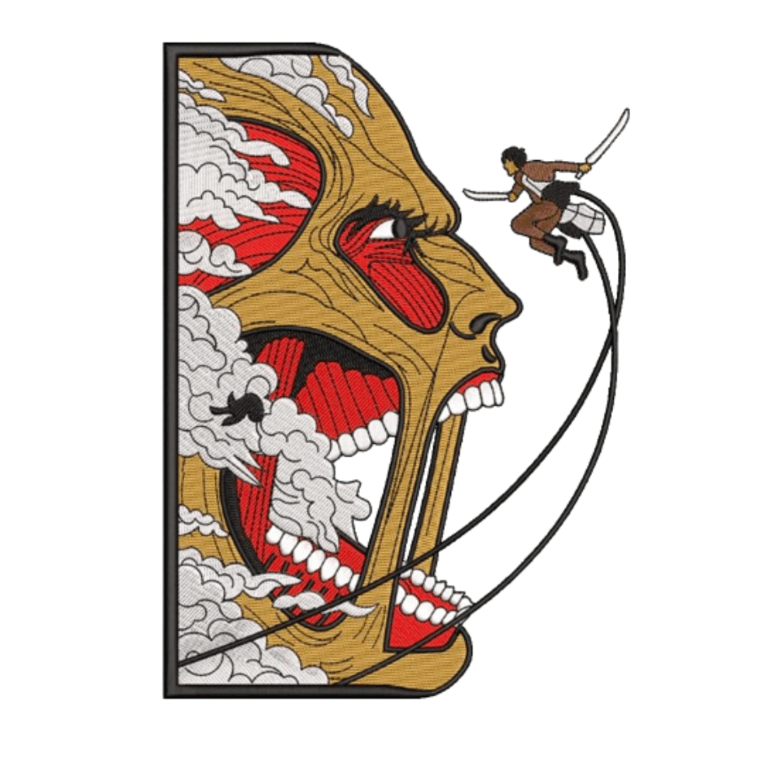 Tricou Brodat Eren - Colossal Premium [3]