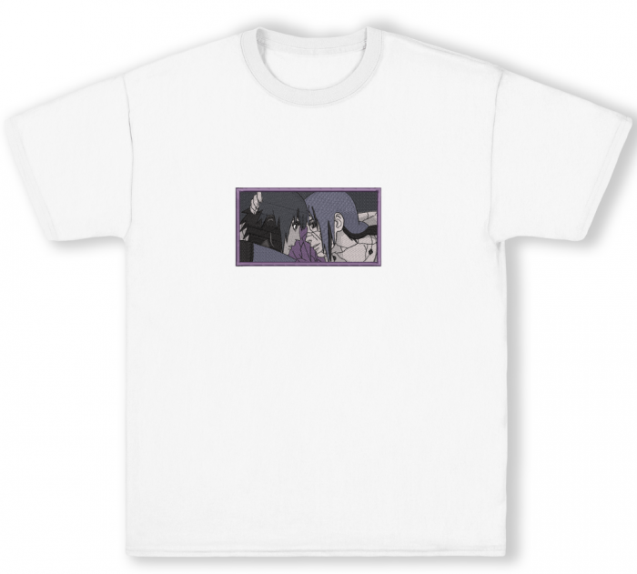 Tricou Brodat FinalFight SasukeItachi - Premium Naruto [2]