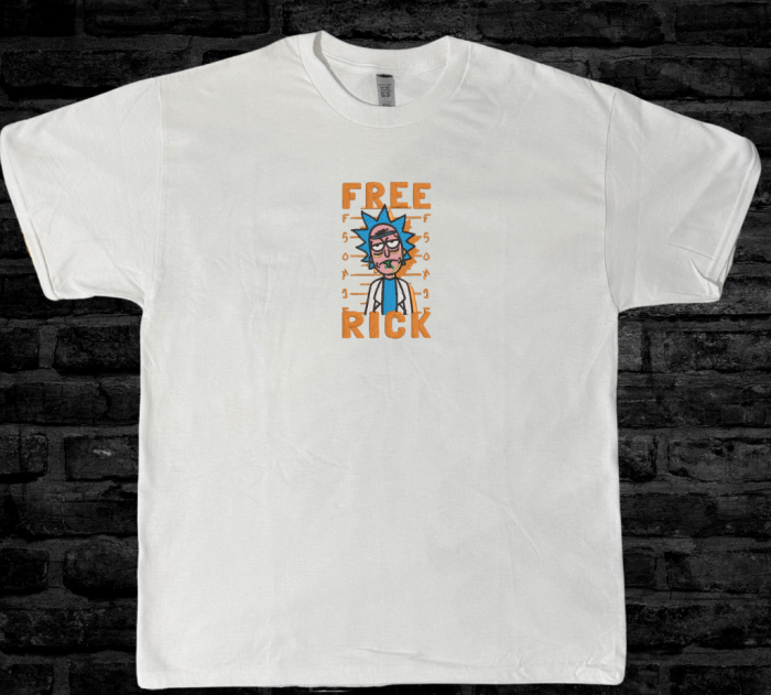 Tricou Brodat FreeRick - Design Premium [2]
