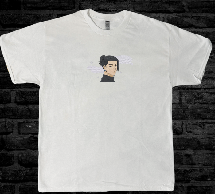 Tricou Brodat GetouFace - Premium JujutsuKaisen [2]