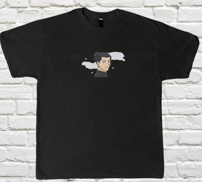 Tricou Brodat GetouFace - Premium JujutsuKaisen [1]