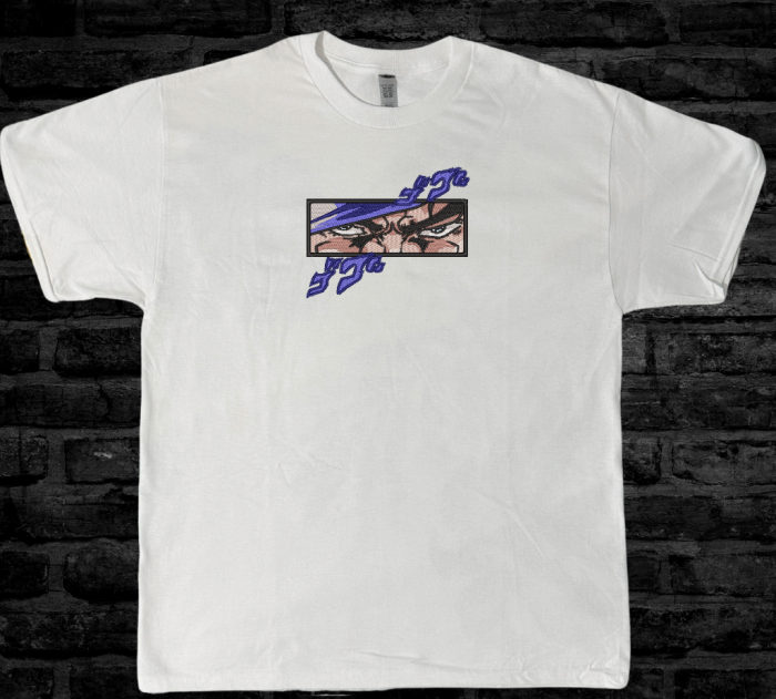 Tricou Brodat Jojo V1 - Premium Bizarre Adventure [2]