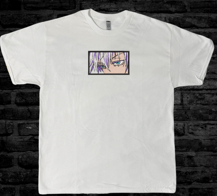 Tricou Brodat Gojo - Design Premium JJk [2]
