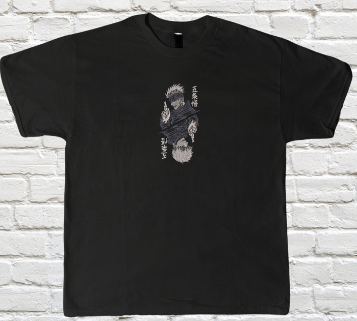 Tricou Brodat Gojo - Design v3 Premium JJk [1]