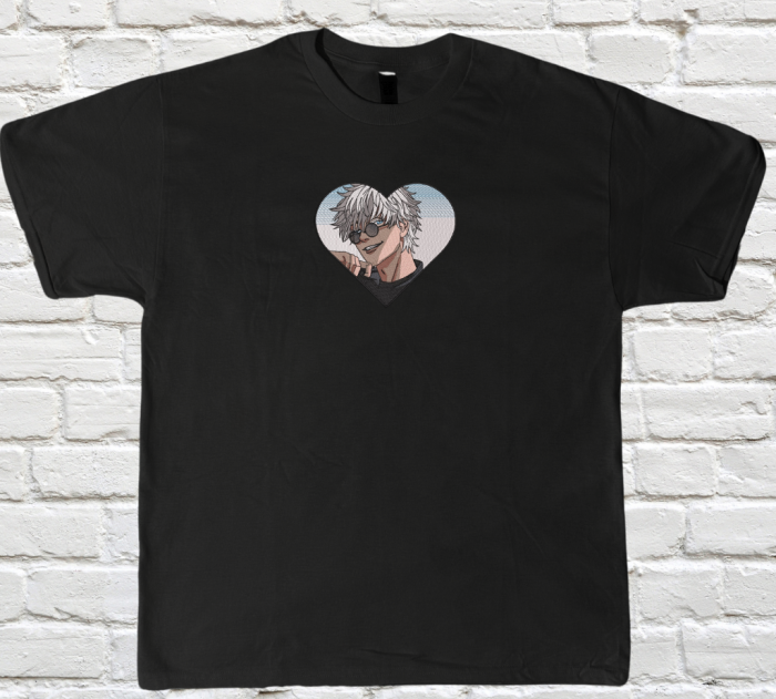 Tricou Brodat Gojo - DesignHeart Premium JJk [1]