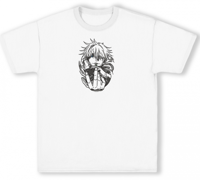 Tricou Brodat GojoBlueEyes - Premium [2]