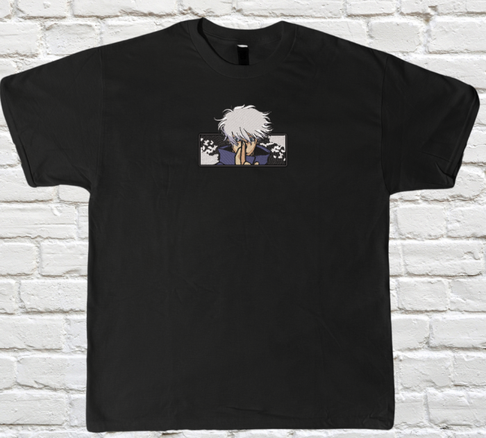 Tricou Brodat GojoHandSign - Premium JujutsuKaisen [1]