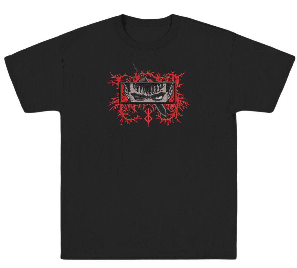 Tricou Brodat A Fighter’s Gaze Premium [1]