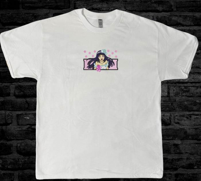 Tricou Brodat Hinata - Premium Naruto [2]