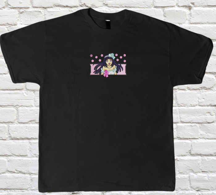 Tricou Brodat Hinata - Premium Naruto [1]