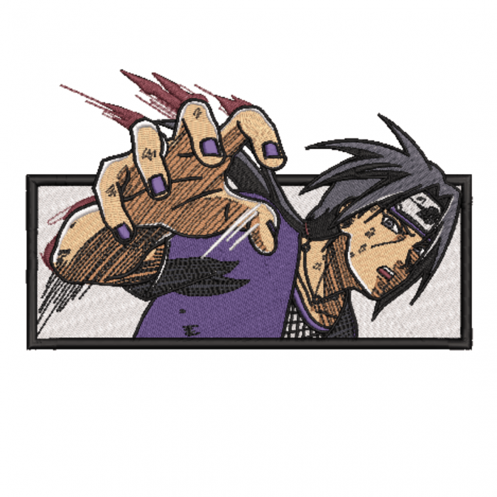 Tricou Brodat Itachi V2 -Design Premium Naruto [5]