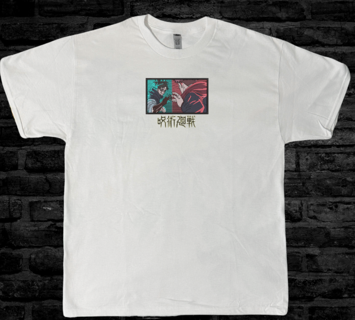 Tricou Brodat Itadori vs Choso - Premium [2]