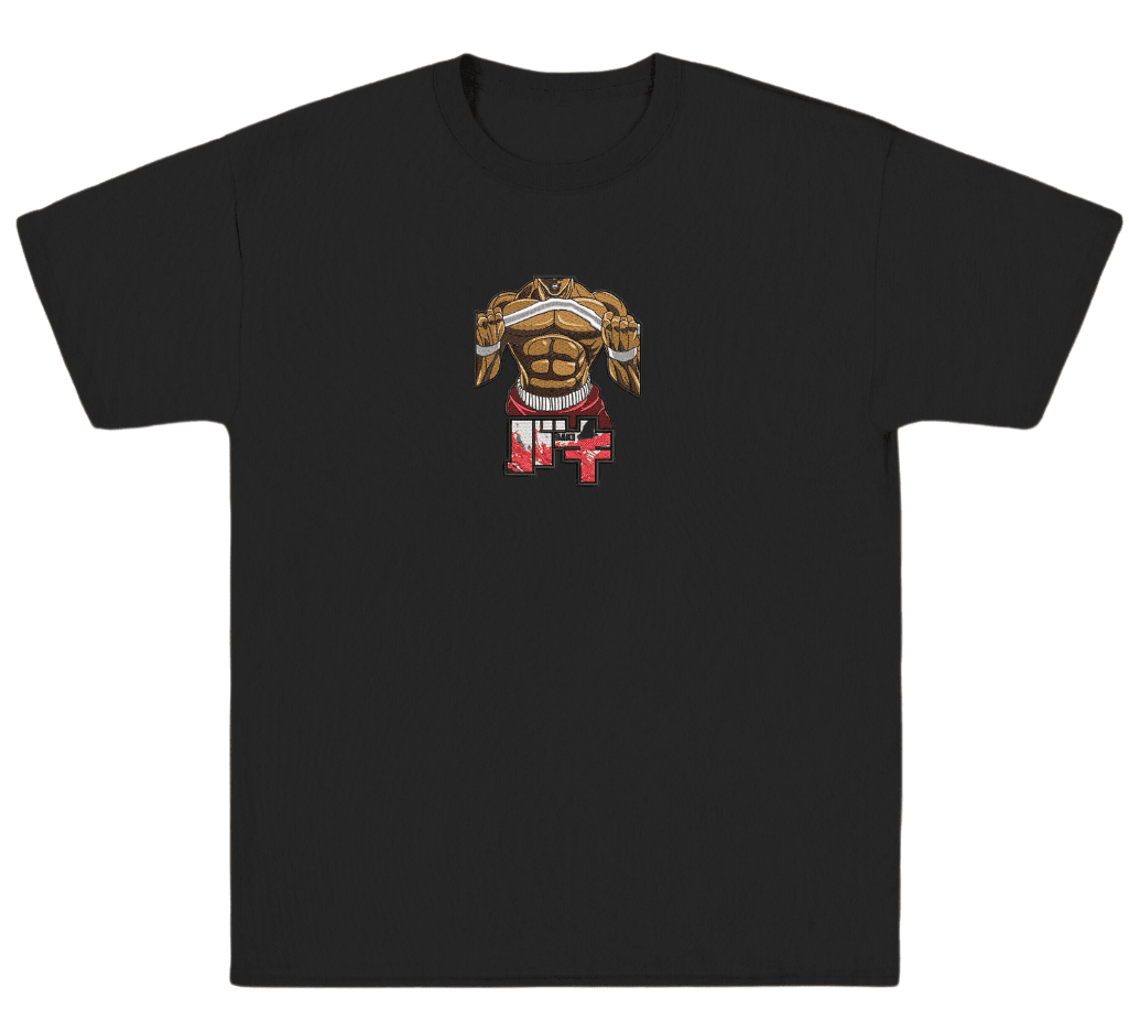 Tricou Brodat Jack Hanma - Premium [1]
