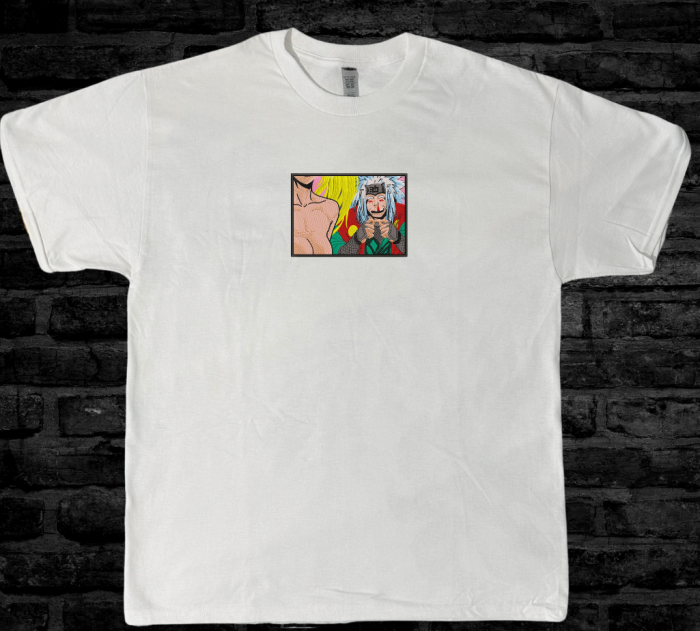 Tricou Brodat Jiraya - Premium V2 Naruto [2]