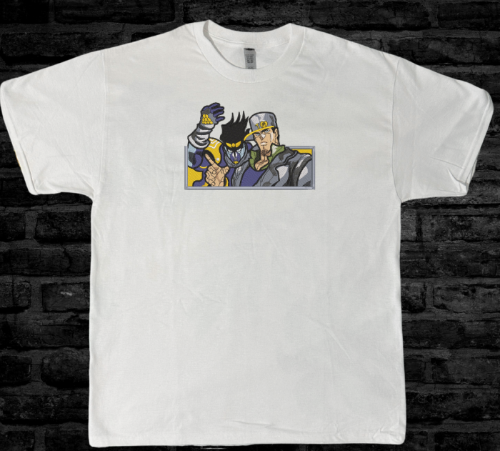 Tricou Brodat Jojo - Premium v3 Bizarre Adventure [2]