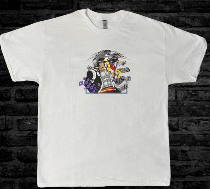 Tricou Brodat JotaroKujo - Premium Bizarre Adventure [2]
