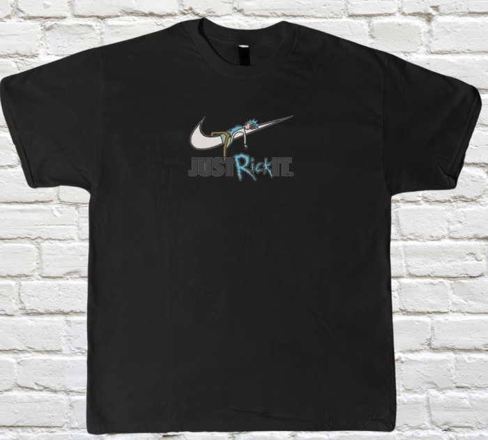 Tricou Brodat JustRickIt - Design Premium [1]