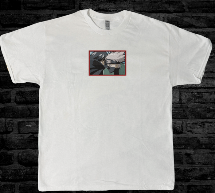 Tricou Brodat KakashiItachi - Premium Naruto [2]