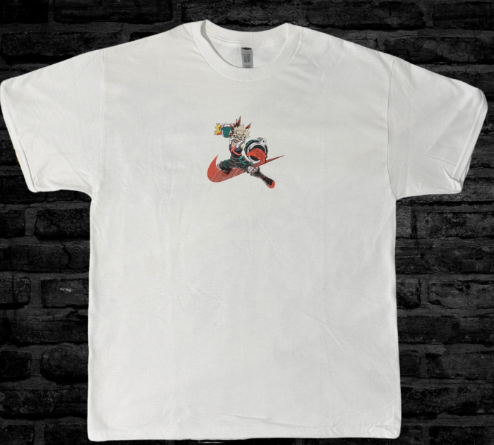 Tricou Brodat Katsuki - Design Premium MyHeroAcademia [2]