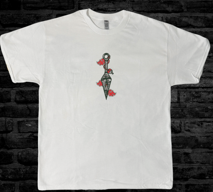 Tricou Brodat Kunai - Design Premium Naruto [2]
