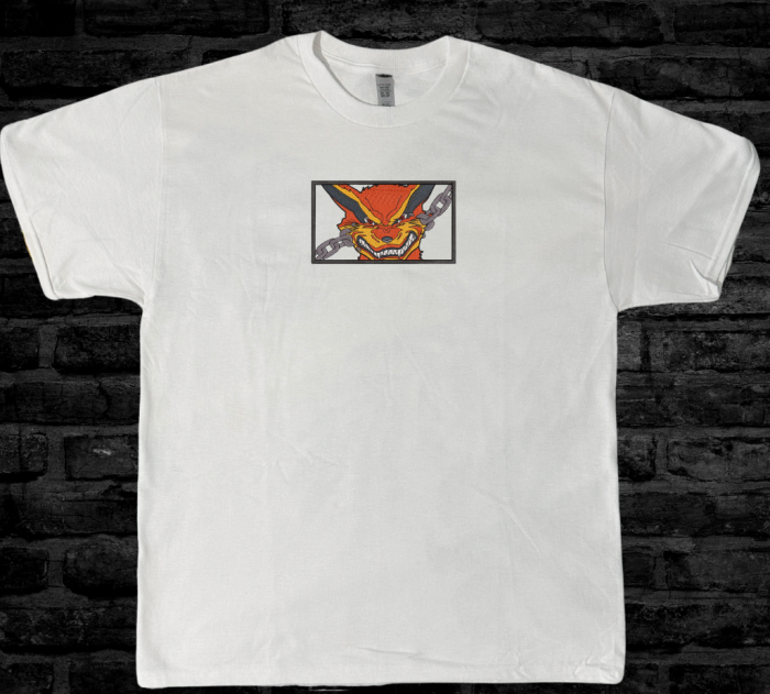 Tricou Brodat Kurama - Design Premium Naruto [2]