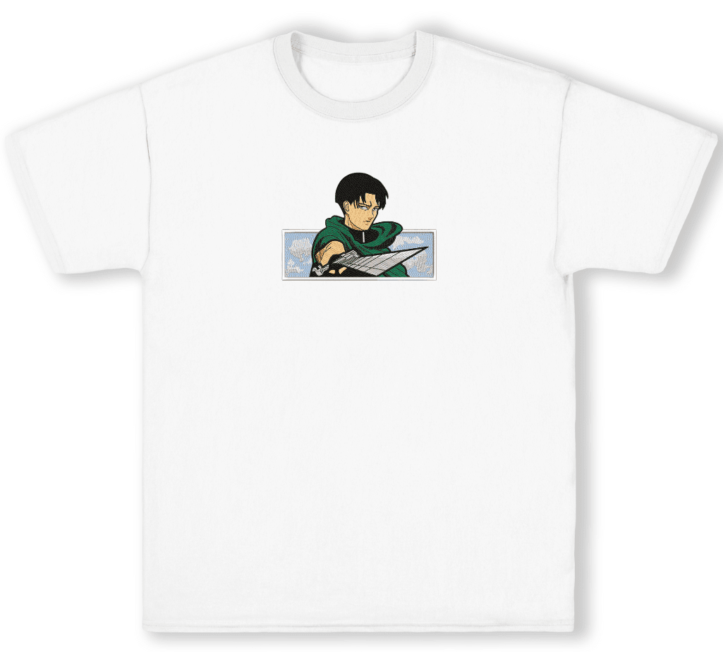 Tricou Brodat Levi Ackerman - Premium [2]