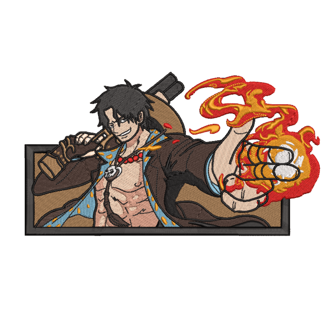 Tricou Brodat Blazing Path Premium [5]