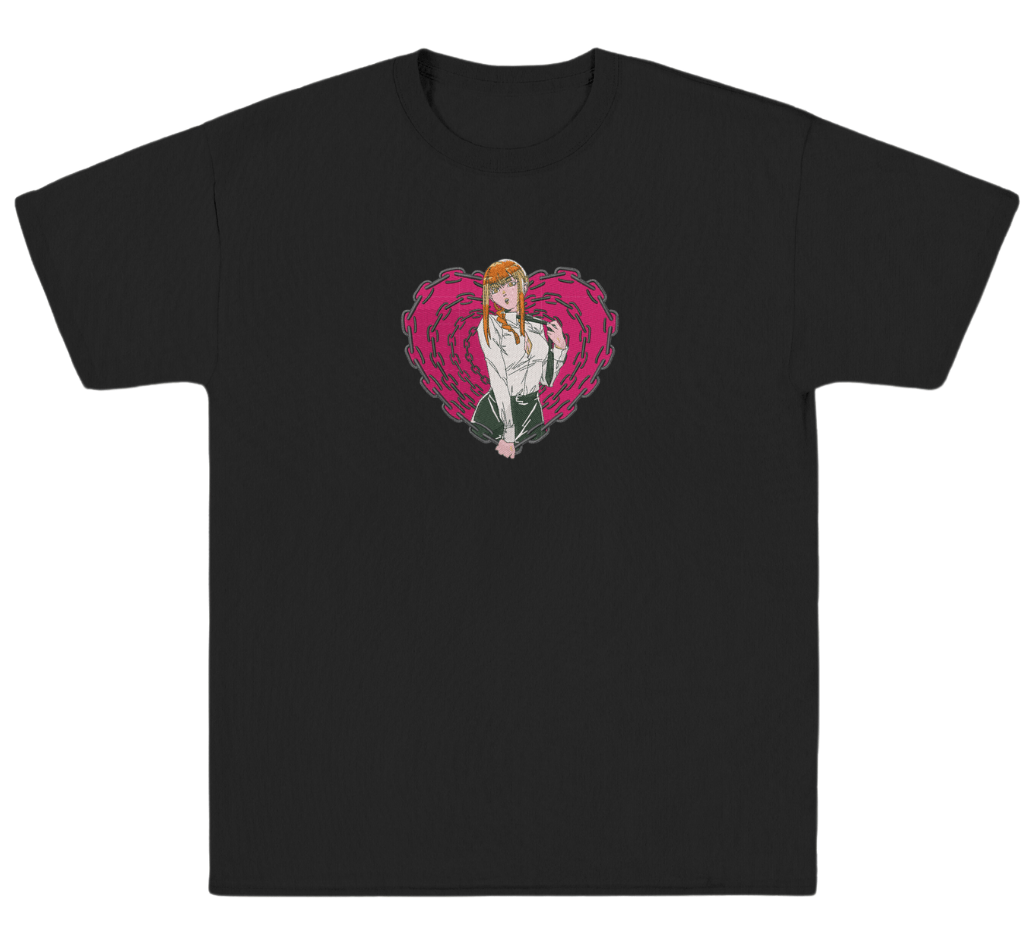 Tricou Brodat Heart of Control Makima Premium [1]